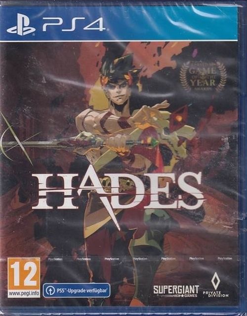 Hades - PS4 (A Grade) (Genbrug)